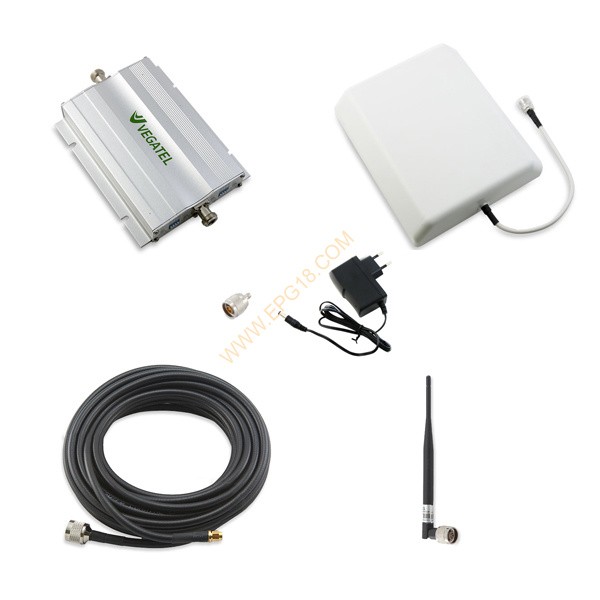 Комплект VEGATEL VT-900E/1800-kit для системы усиления сотового сигнала в стандарте GSM-900-1800