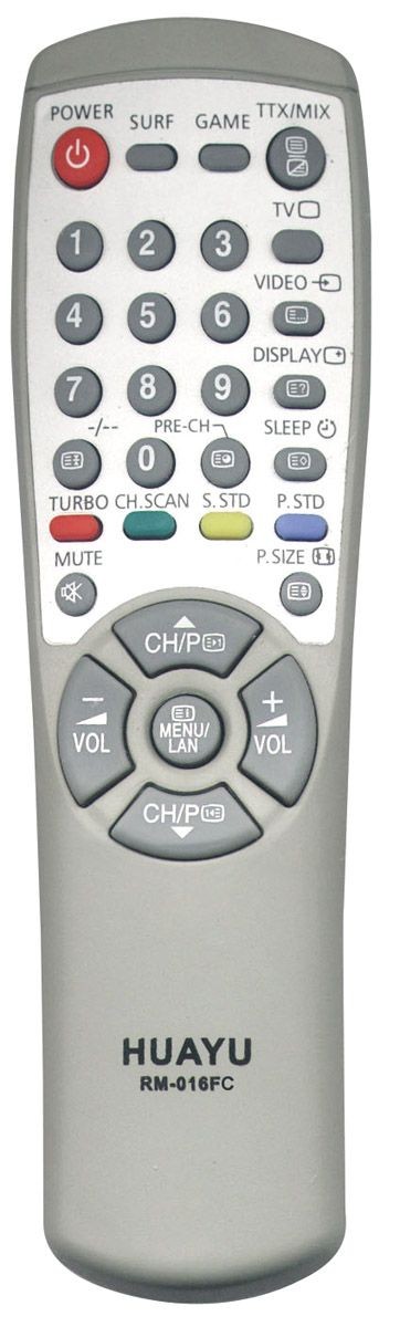 Huayu Samsung RM-016FC  как Progun I/II универсальный пульт