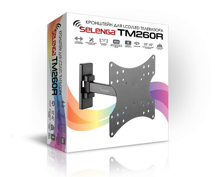 Кронштейн для ТВ SELENGA TM-260R