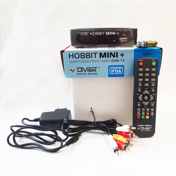 DVB-T2 ресивер Divisat Hobbit MINI+
