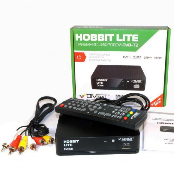 DVB-T2 ресивер Divisat HOBBIT LITE