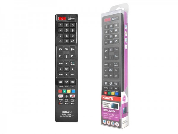 Huayu VESTEL RM-L1200 TV заменяет все известные модели в том числе Lcd led tv