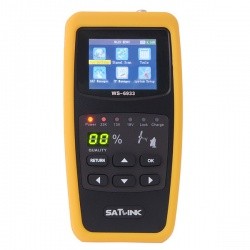 Прибор Satlink WS-6933 2.1 дюймов ЖК-дисплей Дисплей DVB-S2 FTA C & Ку WS6933