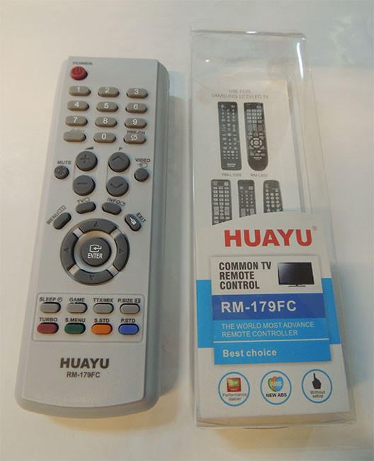 HUAYU SAMSUNG RM-179FC корпус AA59-00332A универсальный пульт ДУ для ТВ