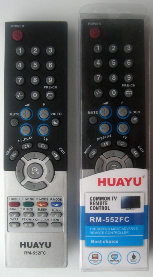 HUAYU SAMSUNG RM-552FC корпус AA59-00370A универсальный пульт ДУ для ТВ