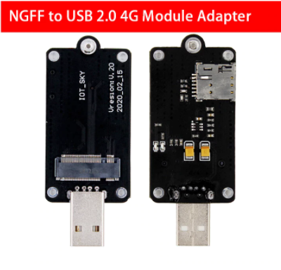 M.2 USB 4G модуль адаптер с Nano SIM слотом для EM20-G EM12-G EM05 EM06 SIM79