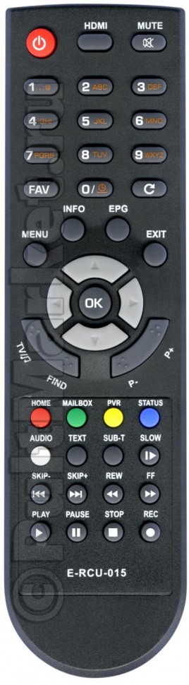 Globo E-RCU-015 (телекарта HD X8) ic Пульт ДУ